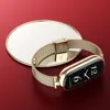 Strap For Xiaomi Mi Band 8 9 7 6 5 43 Smart Bracelet Women Girls Fashion Metal Mesh Watchband Replacement Accessories Miband 7 6 2
