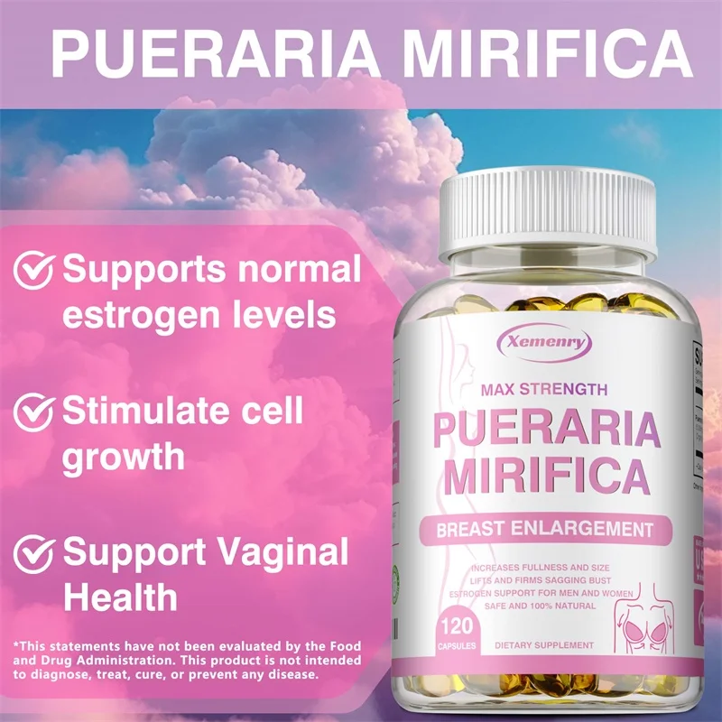 Pueraria Mirifica Breast Growth Vaginal Health Menopause Relief Skin & Hair Health