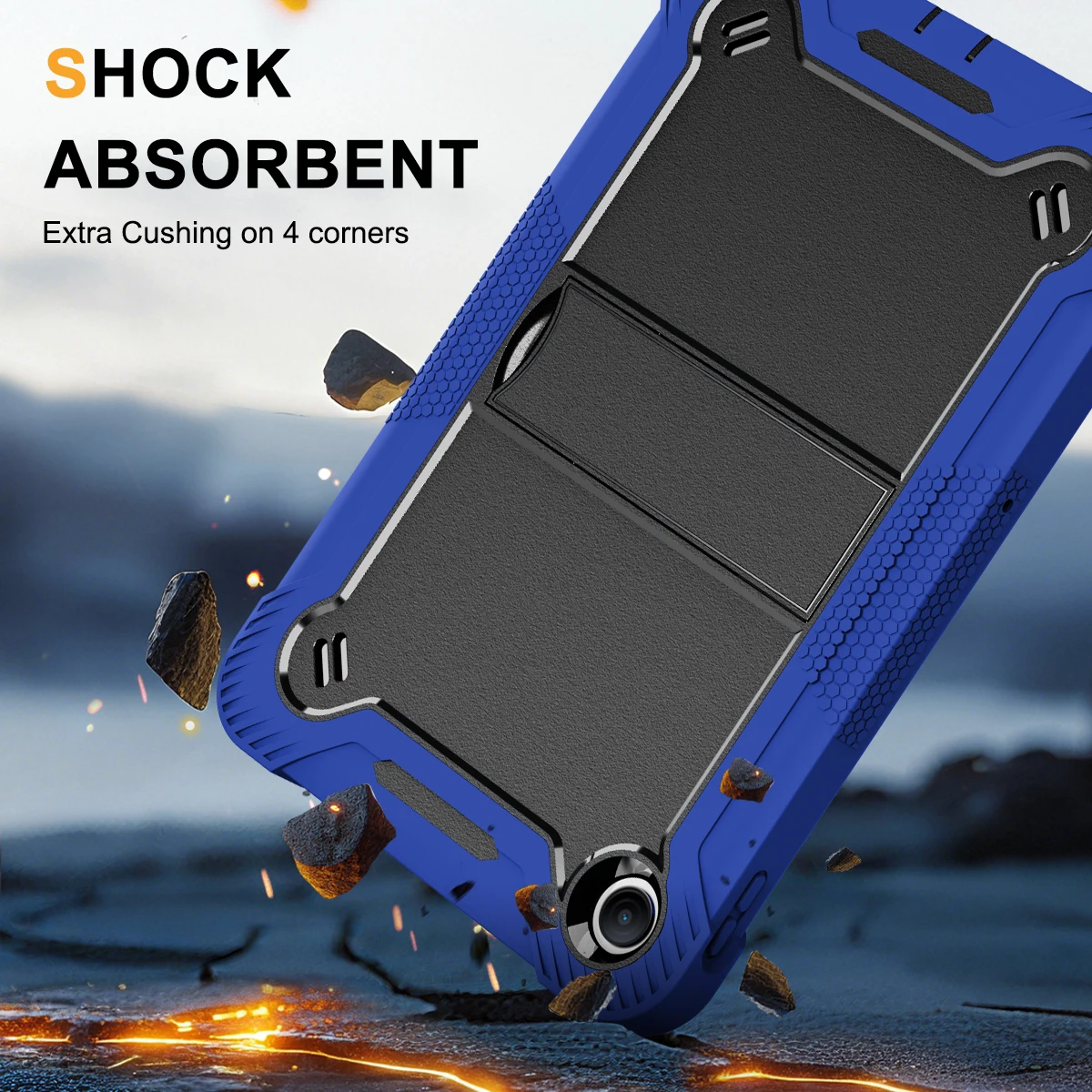 Durable Kids Shockproof Tablet Case with Kickstand – Fits 9.7 Inch Devices