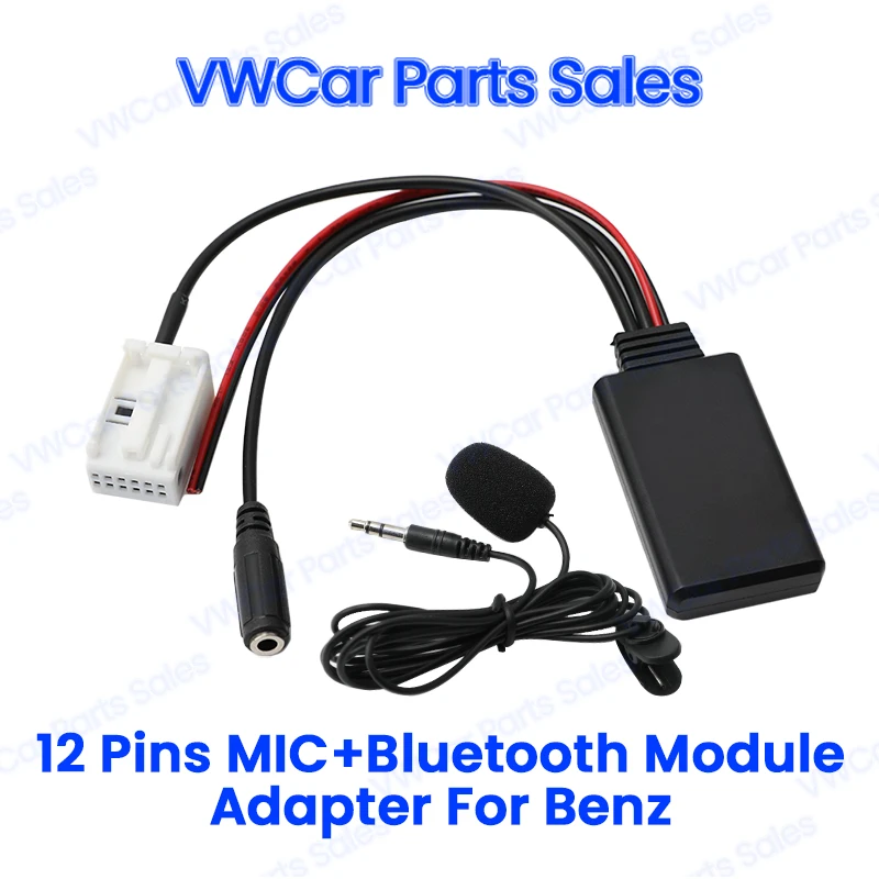 Watermark Adaptateur Bluetooth Pour Lecteur Radio Mercedes Comand 2.0