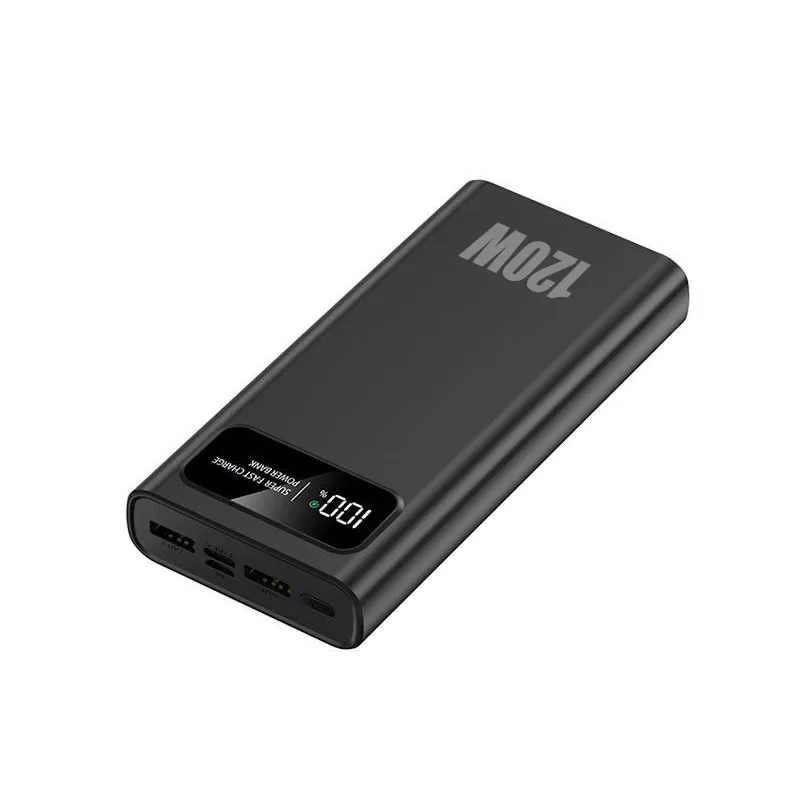 Power Bank 200000mAH 120W Fast Charging Digital Display For iphone Huawei Samsung Xiaomi