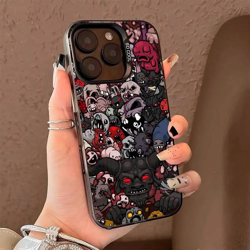 Game-Inspired Phone Case with Colorful Hard Cover Design