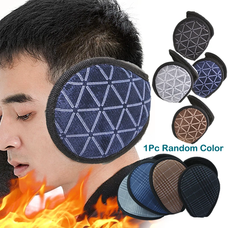 

1Pc Thermal Plush Earmuffs Men Women Winter Warm Thicken Ear Warmer Outdoor Cycling Cold Protection Ear Cover