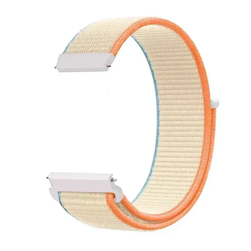 Colorful Nylon Loop 22mm Sport Bracelet Strap Watchband