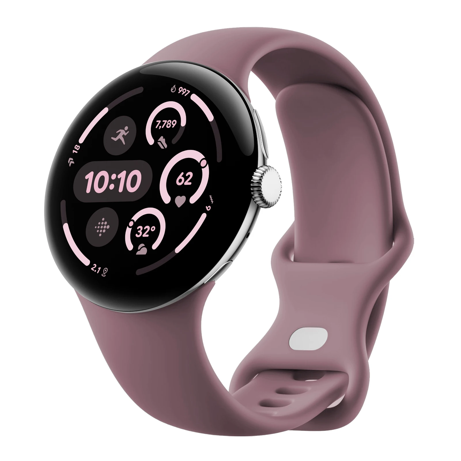 Sport Silicone Strap for Smartwatch - 45mm Wristband Accessory Bracelet