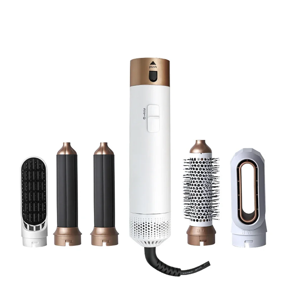 New 5-in-1 Hair Dryer Professional High Speed Curling Irons Hot Air Combs Hair Straighteners Styling Tools Curling Sets