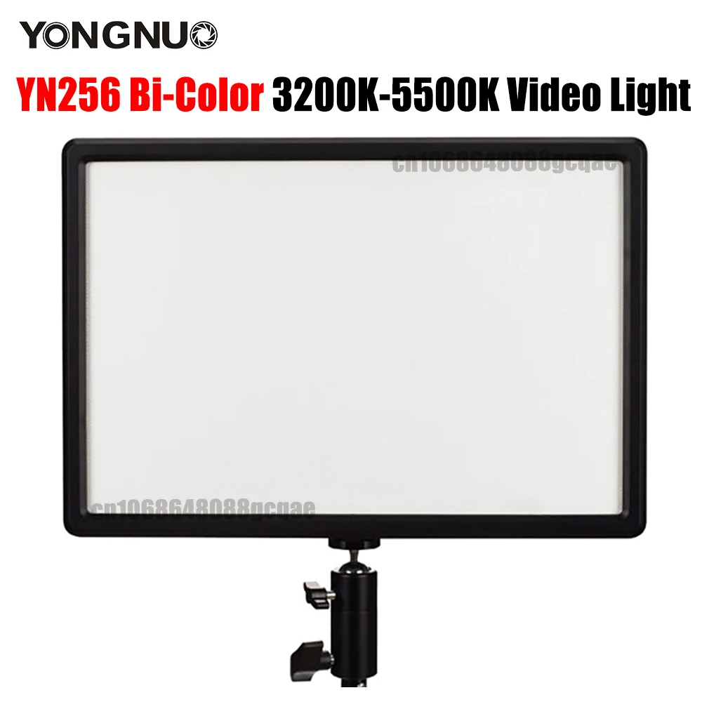 

YONGNUO YN256 LED Video Light Bi-color 3200K-5600K Photography Stduio Panel Lamp For Canon Nikon Olympus Camera and Camcorders