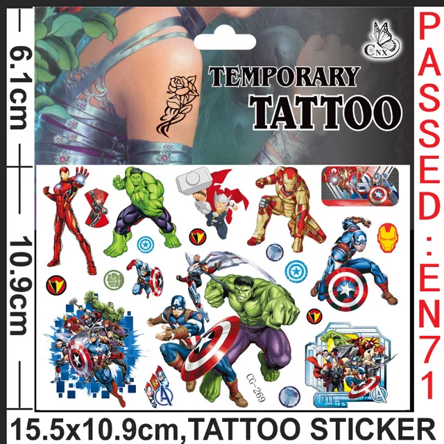 Spiderman Temporary Tattoos | Tattoos Children Spiderman | Spiderman Tattoo  Stickers - Action Figures - Aliexpress