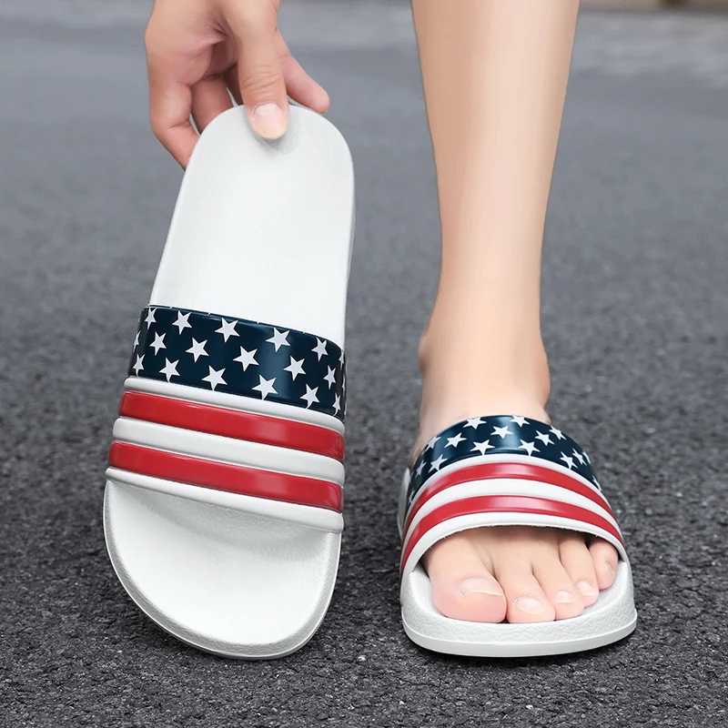 Men's Shoes Outdoor Comfortable Men Casual Shoes Summer Mens Sandals Non-slip Beach Shoes New Man Flip Flops Plus Size Sandals