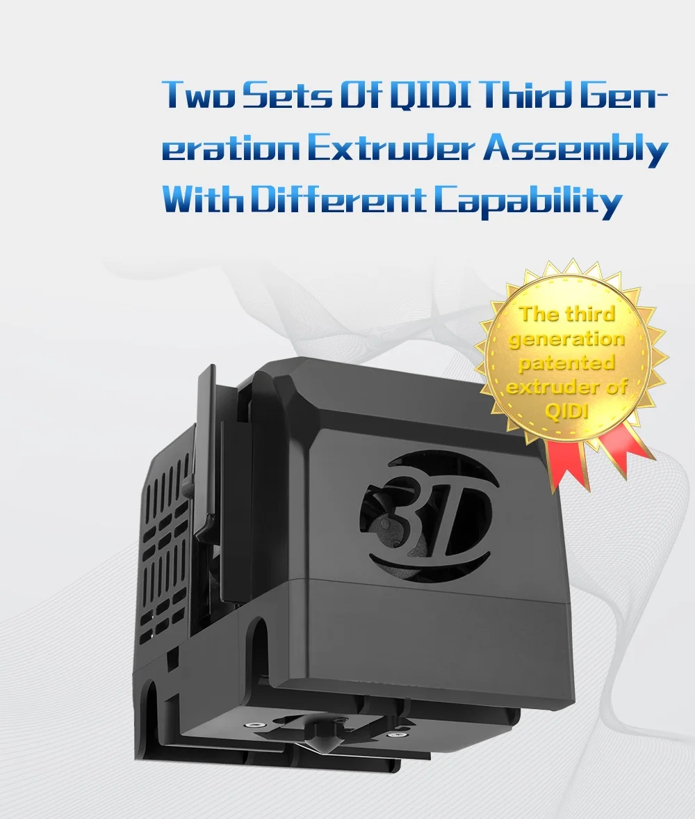 QIDI TECH X Plus 더블 z축 산업용 등급 WiFi 연결 고정밀 페이스 실드 대형 인쇄 크기 270*200*200 3D 프린터