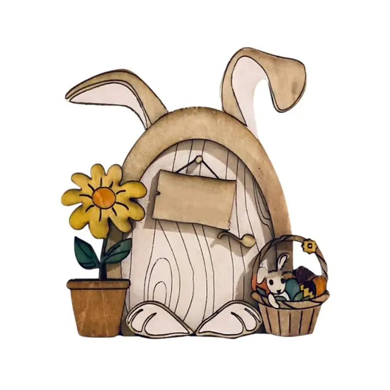 

Сказочная дверь, Рождественский Мини садовый деревянный уличный Сказочный садовый дверь, дерево, пень, Декор, набор гномов, садовый искусство, уличный декор для детей