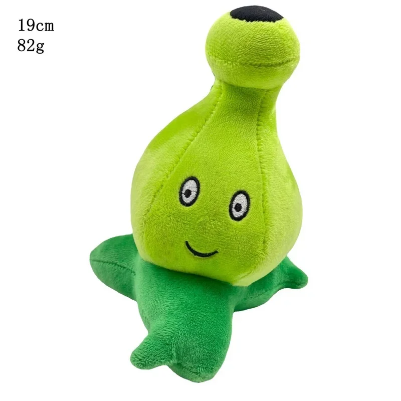 Cute Plush Peashooter Toy – Soft and Stuffed Snow Pea Doll