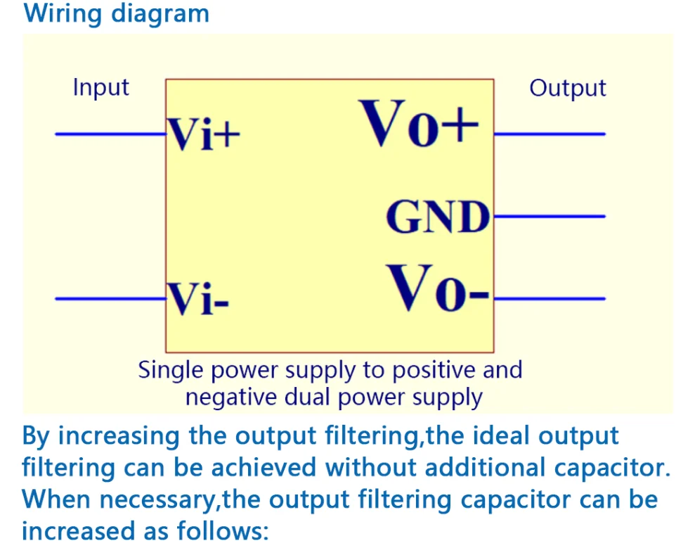 10 Stück/1 Stück DC-DC Boost-Modul zur Erhöhung von Einzelspannung zu positiver und negativer Spannung, DC ±5V ±9V ±12V ±15V 100MA – Detail 3