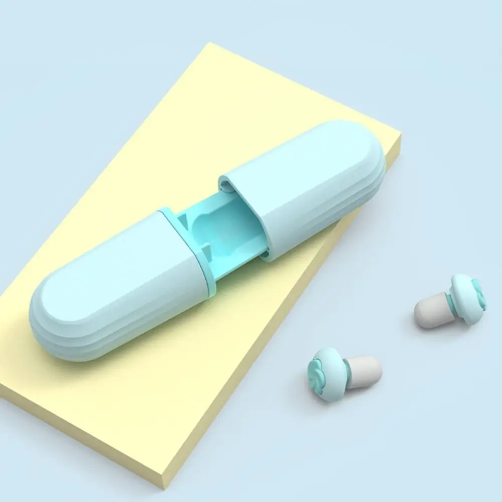 

Silicone Sleep Earplug Soft Mute Soundproof Flight Earplugs Noise Reduction Sound Insulation Ear Plugs Small Ear Canal