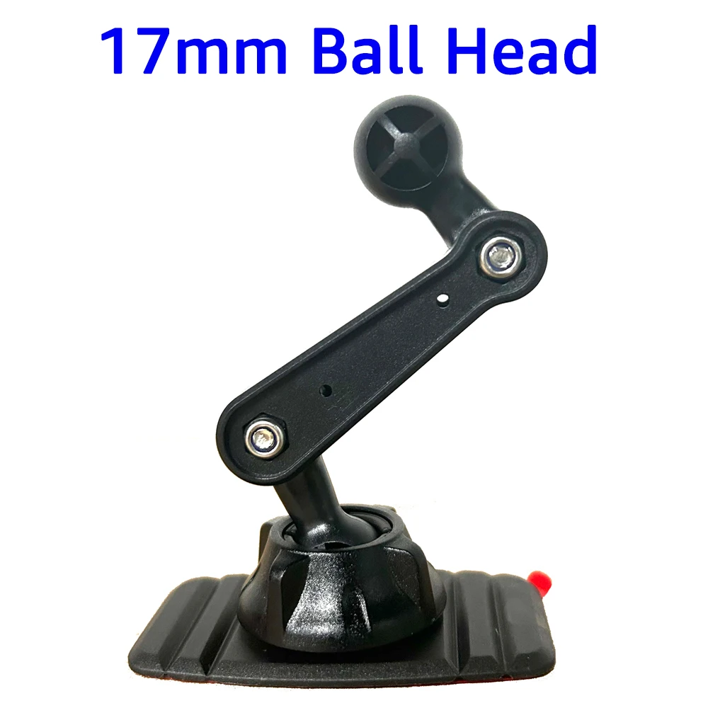 17mm Ball Head Base for Car Phone Holder Bracket Glue Sticker Base for Car Dashboard Mobile Phone Stand Support Car Accessories