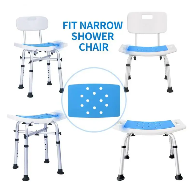 Non-slip Elderly Folding Bath Chair Cushion Bathroom And Shower Chair Elderly Bath Tub Shower Stool Bench Seat 1/2/4PCS