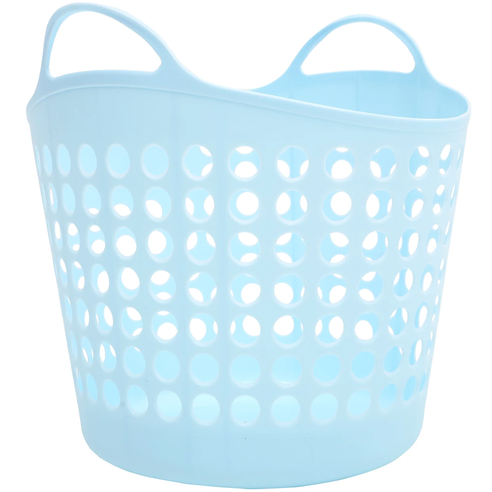 

Portable Laundry Basket Clothes Storage Plastic Baskets Handle Bathroom Hamper Hampers