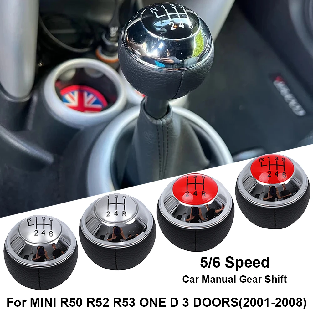 5-6-Speed-Manual-Transmission-Gear-Shift-Knob-Shifter-Lever-For-MINI ...