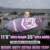 11'6"×35" Extra Wide Inflatable Paddle Board, Stand Up Paddle Board for Youth and Adults, Stable Design, Premium SUP Accessorie