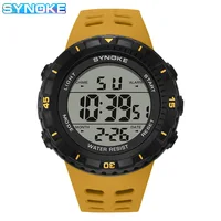 Digital Display Large Screen Men's Watch 1