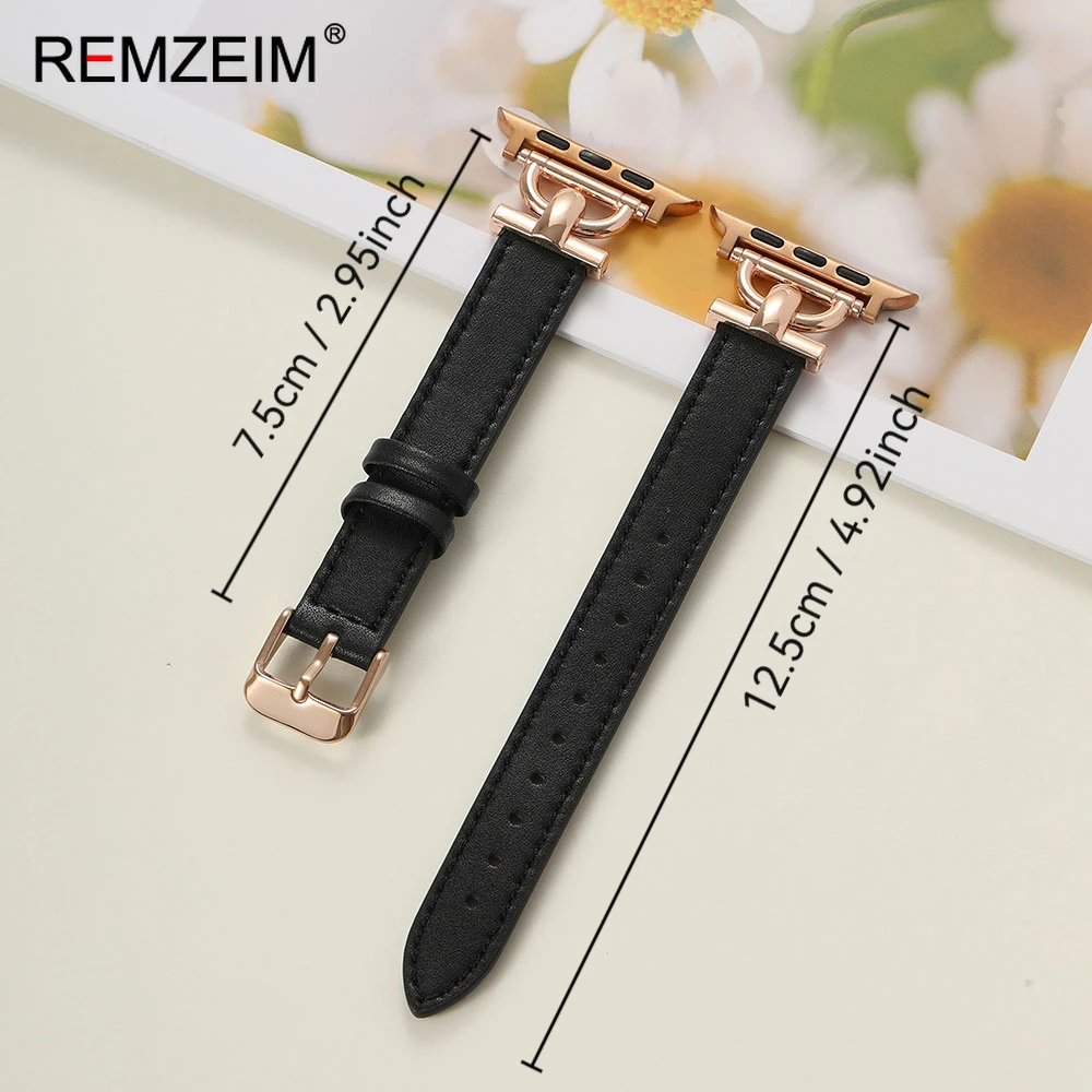 Elegant Women's PU Leather Watch Band - Premium Wrist Strap