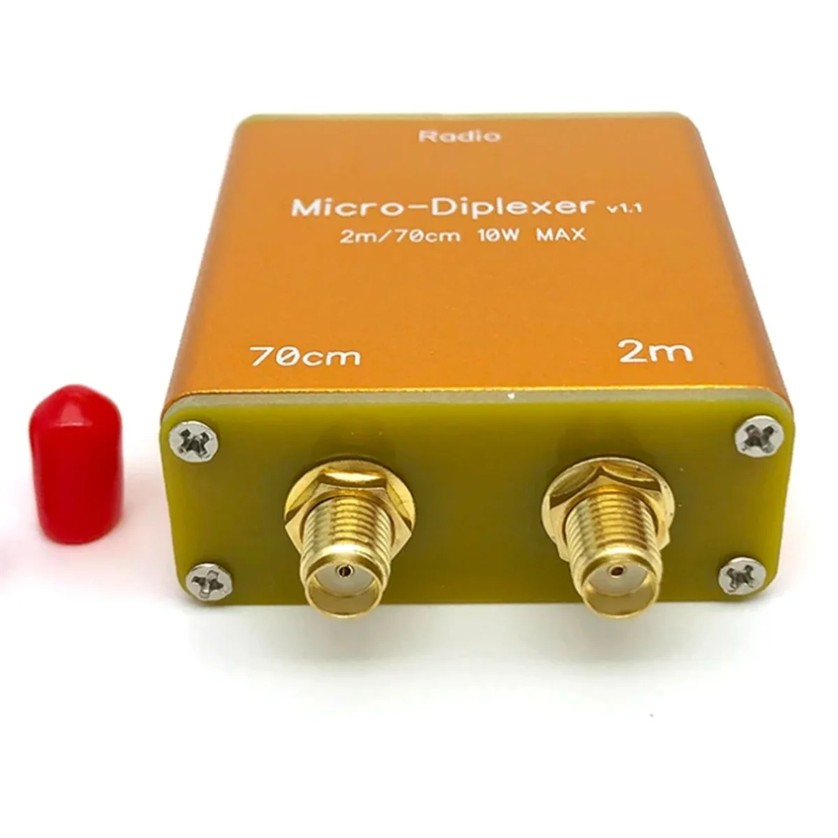 10W V/U 2m 70cm Micro-Type Diplexer Duplex Filter Used to Place Between the Transmitter and Antenna (with Shell) Rare