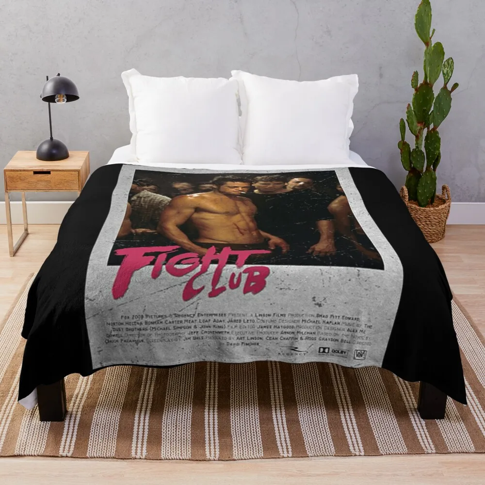 

Fight ClubThrow Blanket Decorative Sofa Blankets