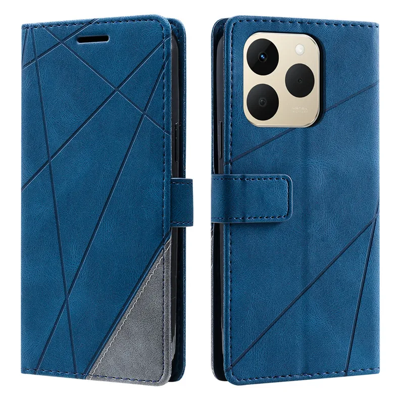 Leather Magnetic Wallet Flip Phone Case - Premium Protective Cover and Bag