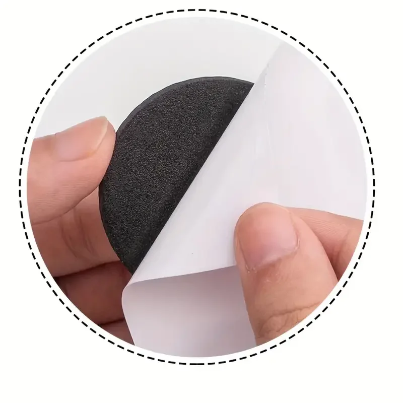 Furniture pads Black Felt Furniture Pads Easy Stick Customizable Floor & Chair Protection Noise-Reducing & Durable 30-Pcs