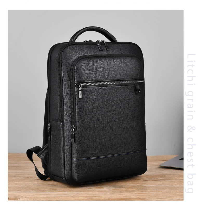 Men's Business Backpack Large Capacity Laptop Bag Waterproof Travel Backpack for Work Commute and School