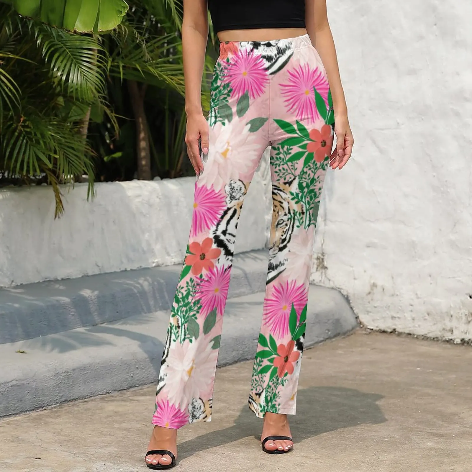 Wholesale Lady Fashion Long Floral Leopard Women's Wide Leg Trousers &  Pants - China Lady Summer Pant and Garment price | Made-in-China.com