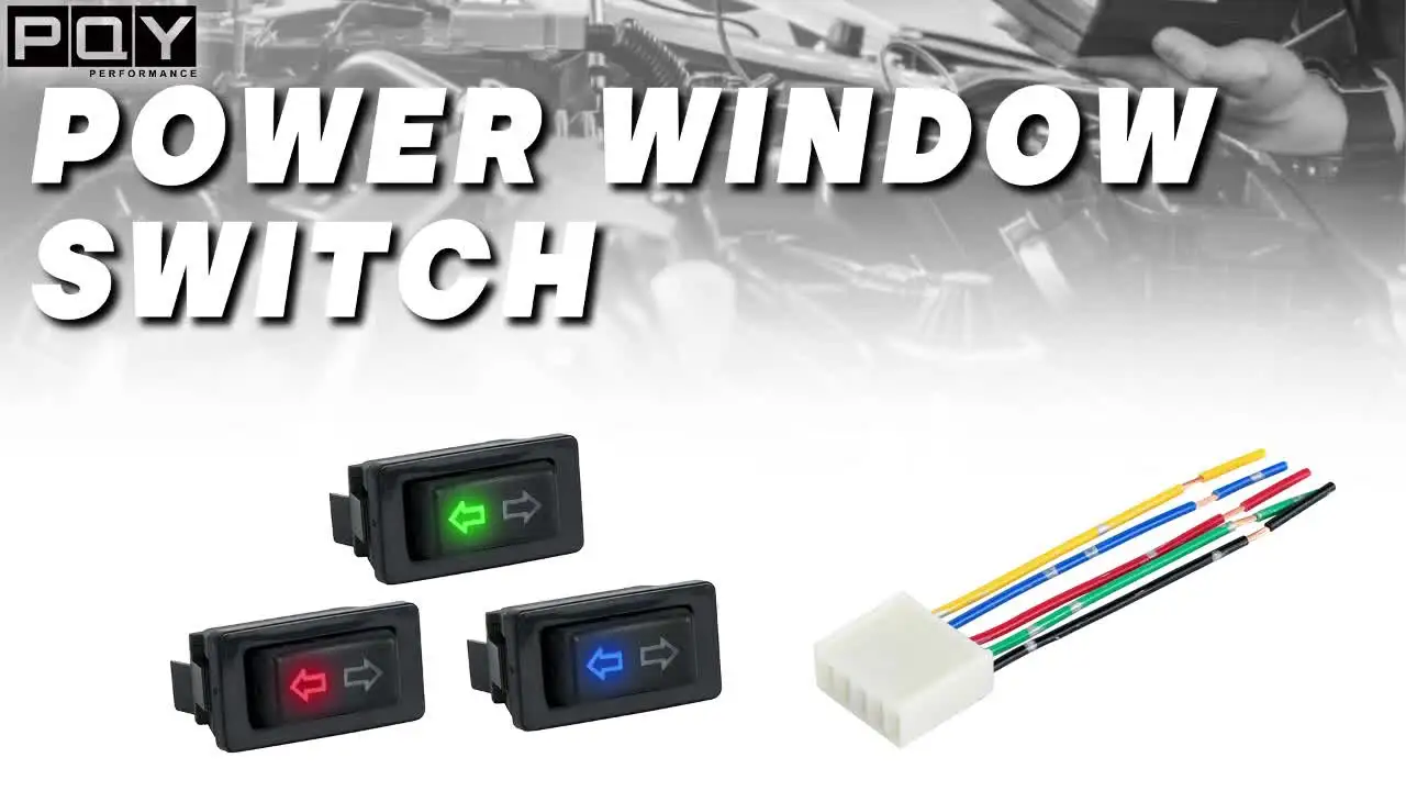 X AUTOHAUX Interruptor de ventana eléctrica 10284860 para Chevrolet Monte Carlo 2000-2005 para Chevrolet Express para GMC Savana 2003-2007 Interruptor de control de ventana eléctrica del lado del