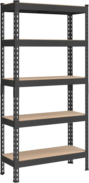 5 Tier Heavy Duty Boltless Adjustable Racks Steel Storage Shelf Warehouse  Garage Units Shelving Metal Storage Shelves Rack - China Storage Rack, Metal  Rack