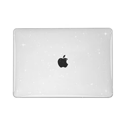 Premium Protective Case for MacBook - Sleek Laptop Accessories Cover (Glitter Clear)