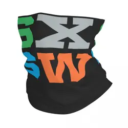 Sign S-SXSW Bandana Neck Cover Printed Motocross Wrap Scarf Running Unisex Adult All Season