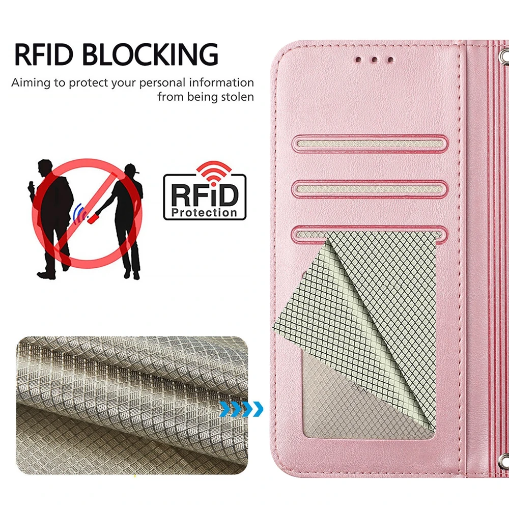Cute Panda Leather Flip Cover Phone Case