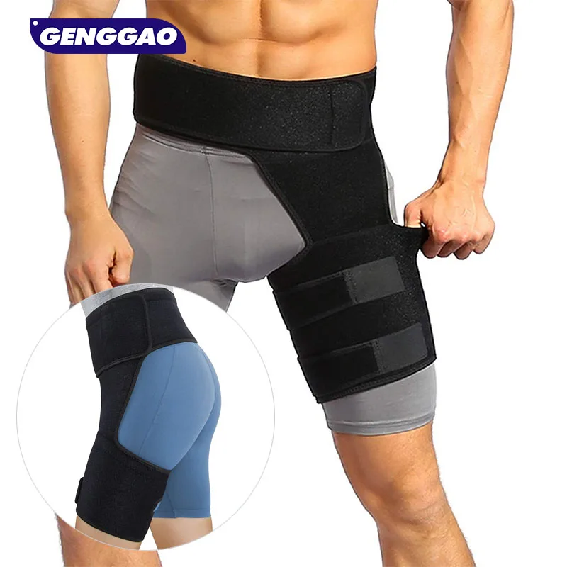 

Бандаж для бедер, бандаж для снятия боли в Sciatica, компрессионная поддержка бедра/хамбека, бандаж для поддержки нижней части спины, компрессионный бандаж для бедер унисекс