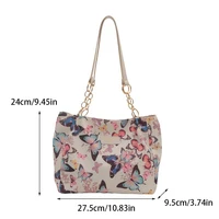 New Women's Bag Nylon Shoulder Bag Animal Printing Large Capacity Tote Bag For Teen Girls Gift 2