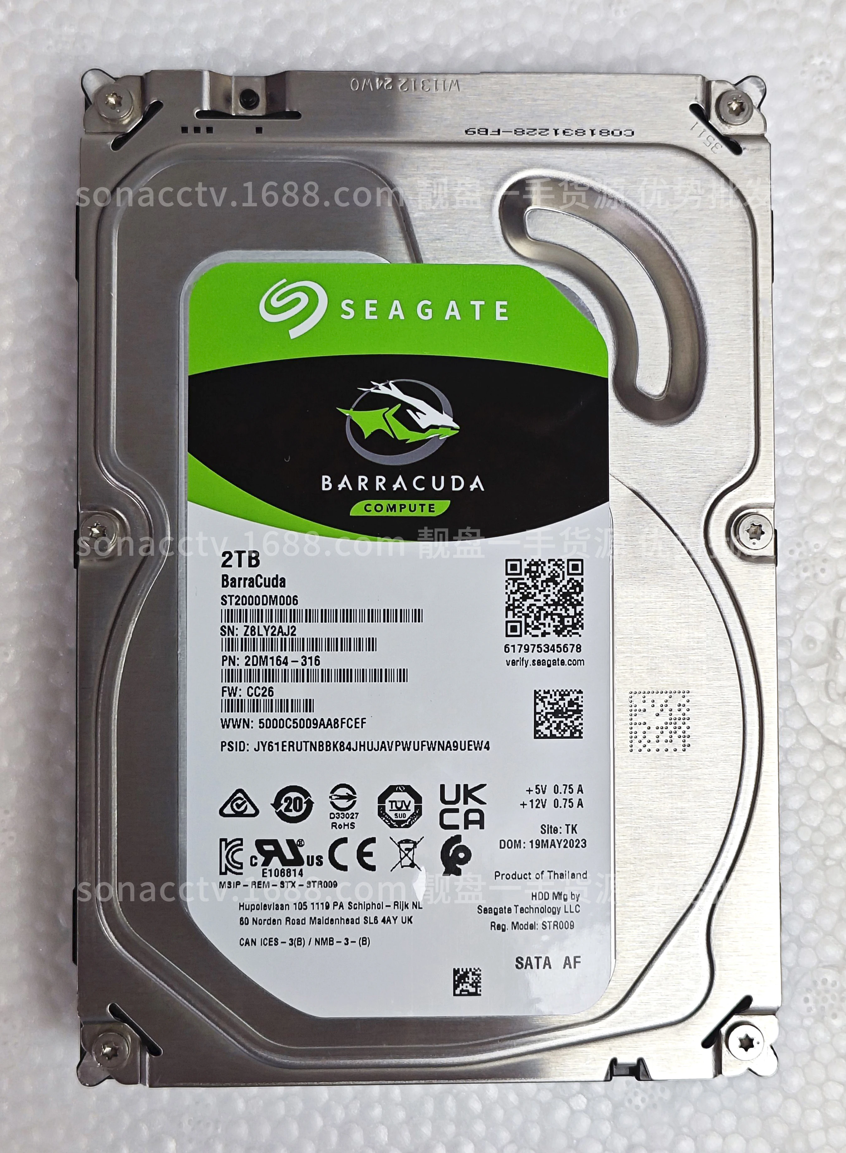 SeagateデスクトップHDD Surveillance HDD 1tb qqffhab Amazon.co.jp: Seagate デスクトップHDD 監視HDD 1TB : Computers