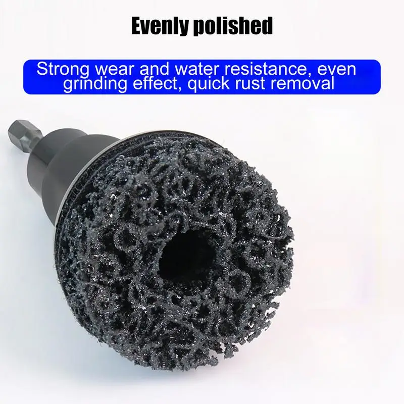 Automobile wheel hub axle head brake disc grinding head rust removal maintenance tool Stud Removal Tool Rust Remover Cleaner Kit