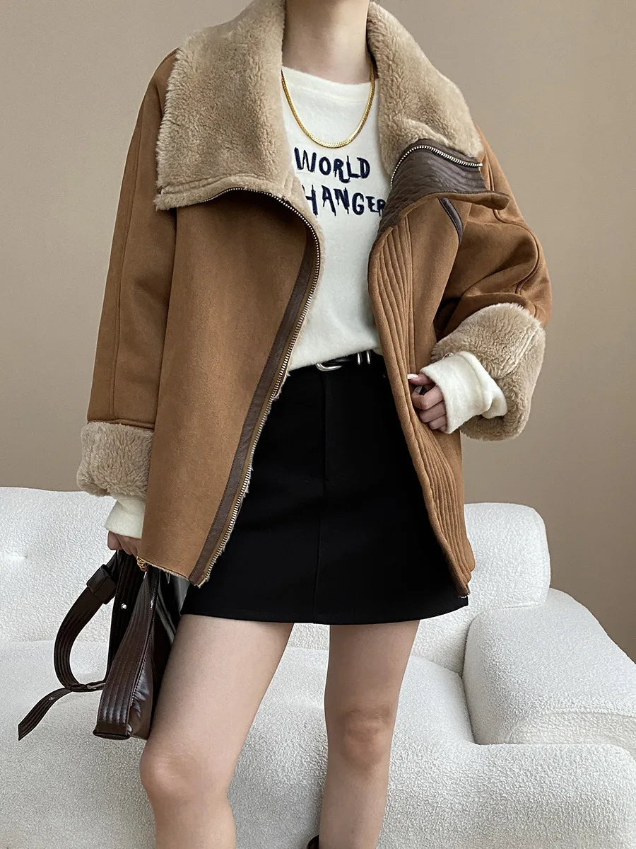 LIMO Faux Jacket Winter Warm Lining Trench Coat Polyester Cotton. S7370b89b6fa5486098b9697b484007104