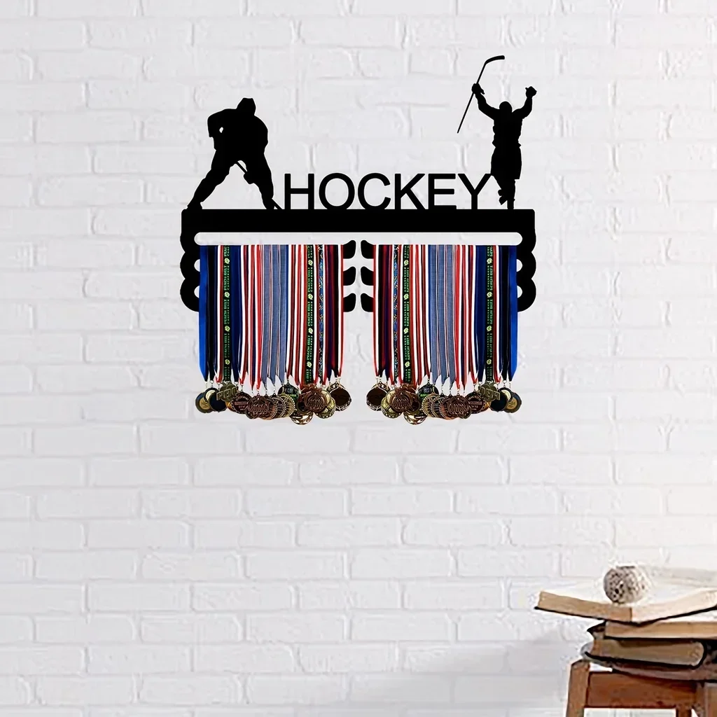 CIFBUY Decoration Medal Hanger Wall Hanging Sports Medals and Ribbons Display Home Room Decor - Ideal for Hockey, Handball, High