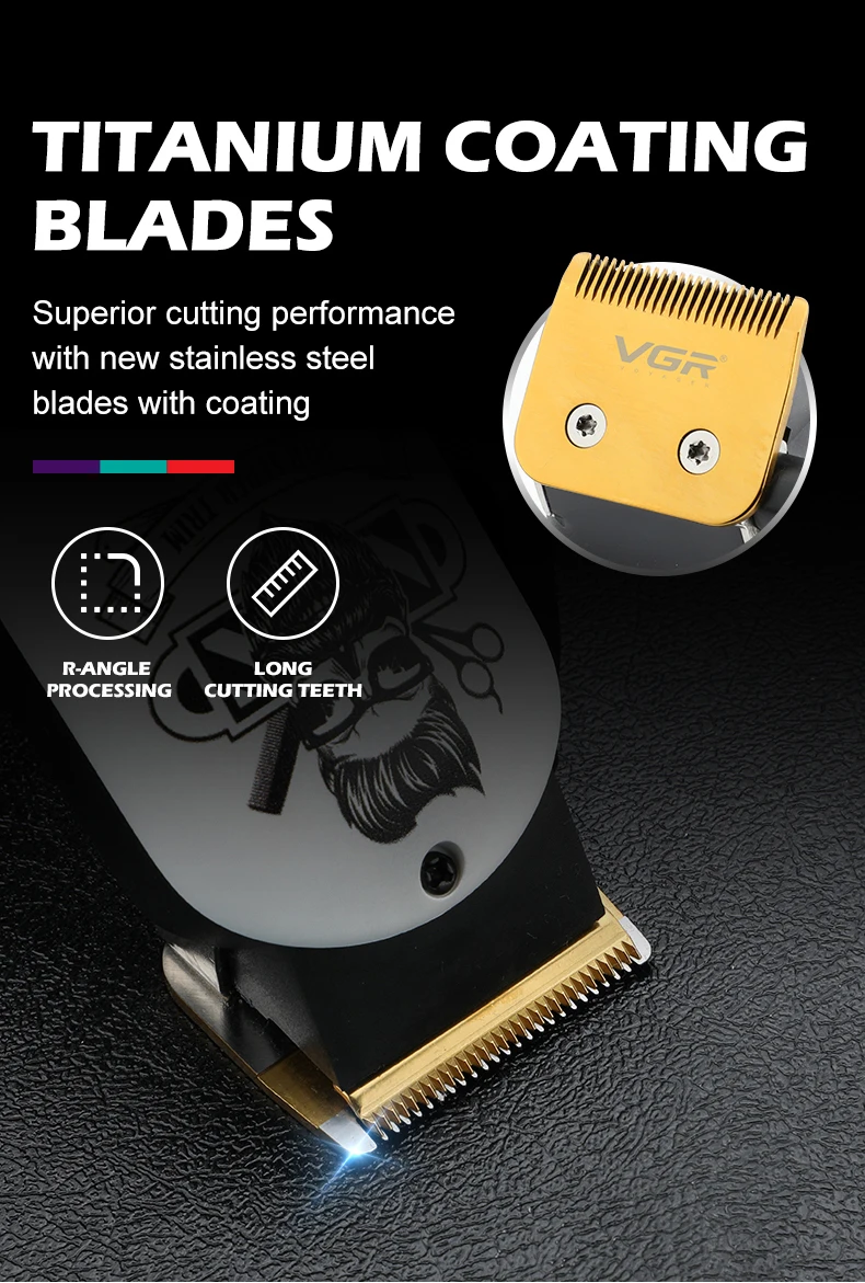 VGR V-699 Salon Series Professional Hair Trimmer