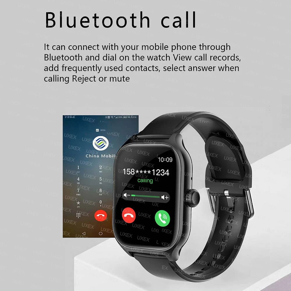 2026 New Fashion Smartwatch Men 2.01 HD Bluetooth Call Alarm Clock Custom Photo Health Tracking Watches Smart Women Offers Today 3