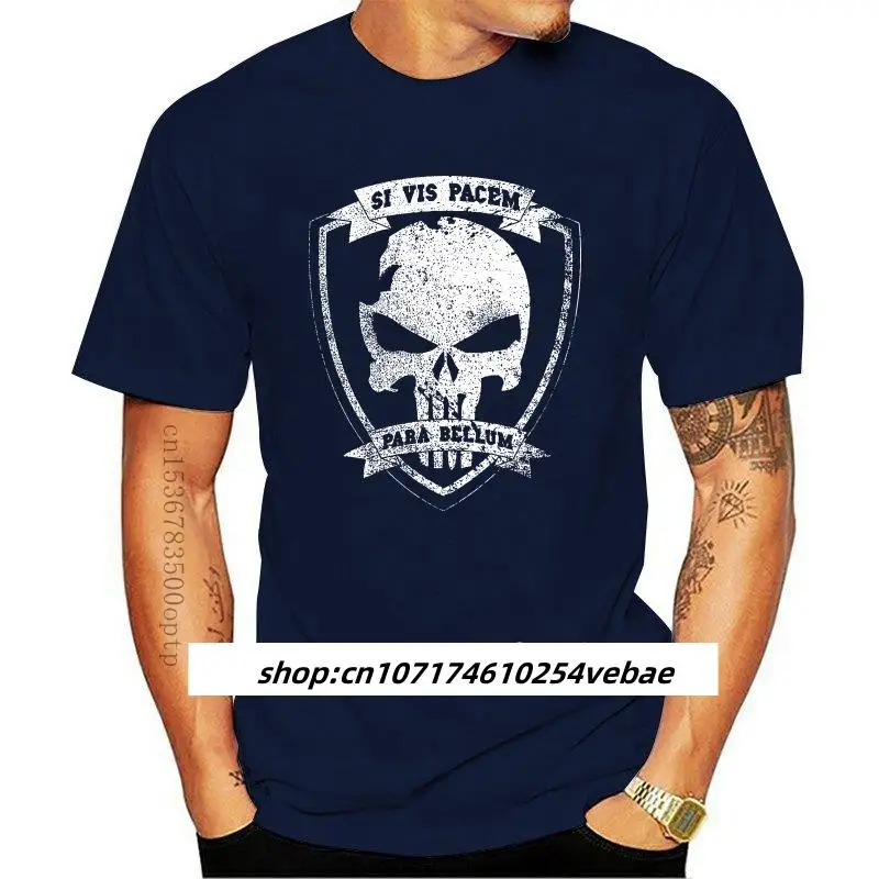 

New Si Vis Pacem Para Bellum T-Shirt - Direct From Stockist Cotton Tee Shirt Classic Custom Design