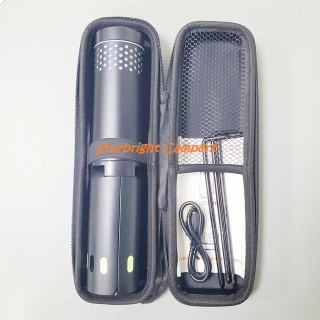 伸縮式キャンプライト充電式屋外ストレッチランタン調光磁気非常灯停電