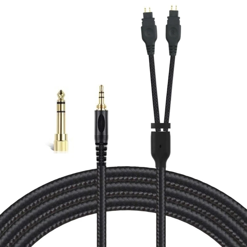 

Replacement HD598 Cable with 6.35mm Adapters Improved Transmission with this Replacement Cable for HD580 HD600 HD650