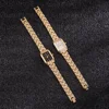 Luxury Top Brand Gold Watches Women Elegant Small Square Dial Ladies Quartz Watch Simple Fashion Female Clock zegarek damski 4