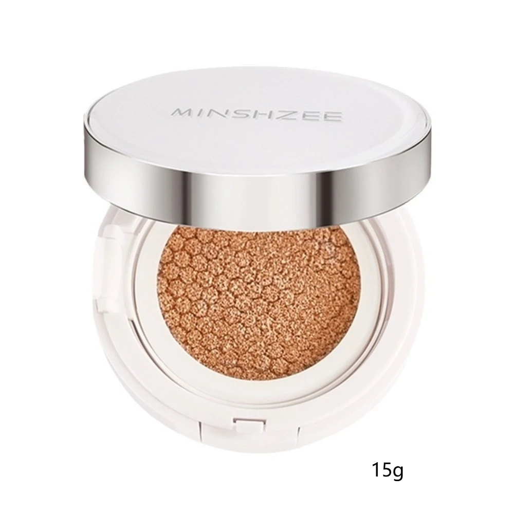 New Moisturizing Concealer Waterproof Light Natural Air Cushion Foundation Cream Brightening High Coverage Base Makeup Cosmetics