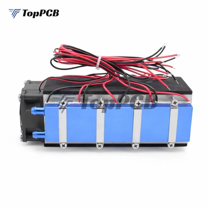 Raffreddatore Termoelettrico a Semiconduttore 12V 576W con 8 Chip, Radiatore di Raffreddamento Elettronico Peltier, Condizionatore d'Aria, Refrigeratore - immagine 2